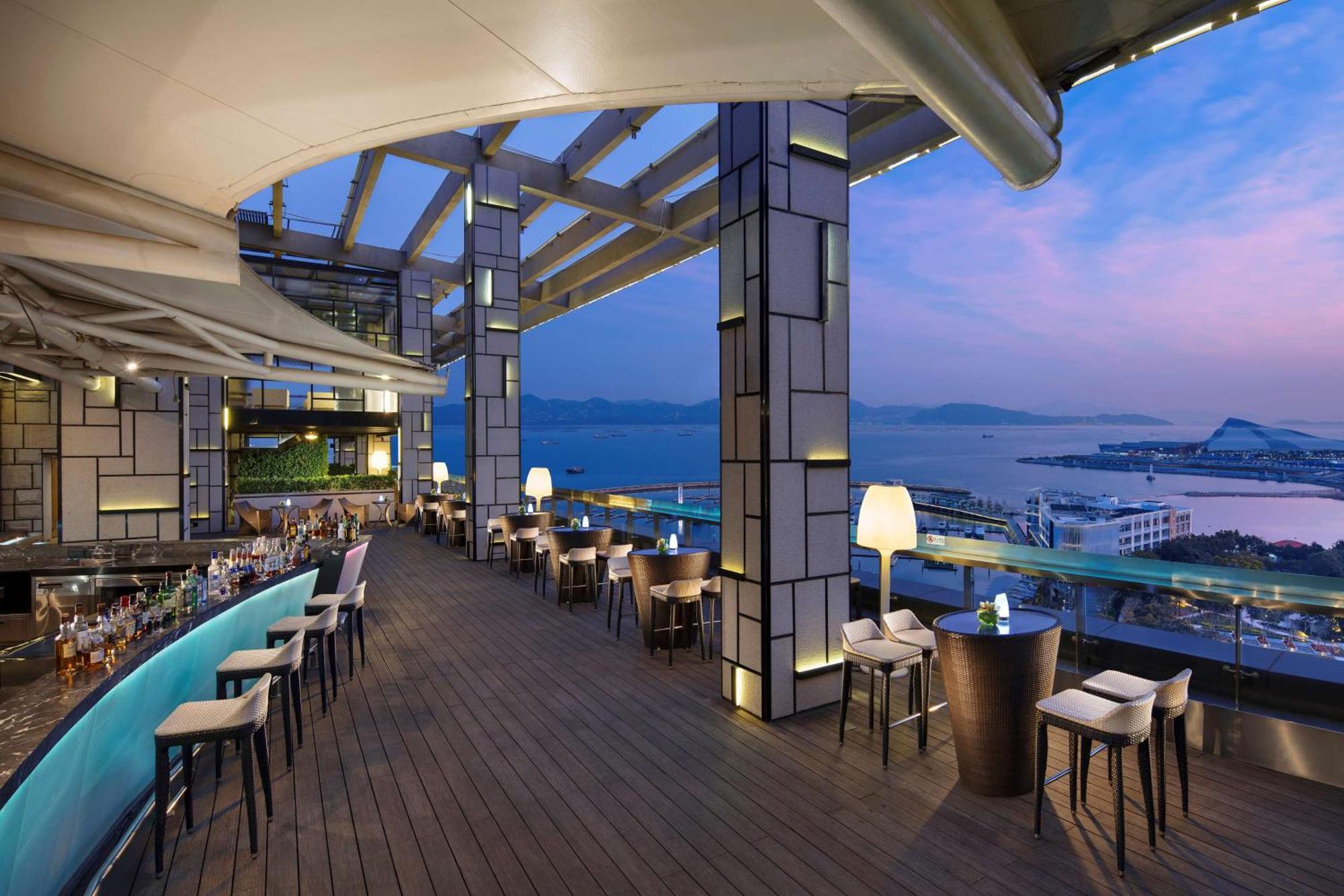 Hilton Shenzhen Shekou Nanhai Buitenkant foto