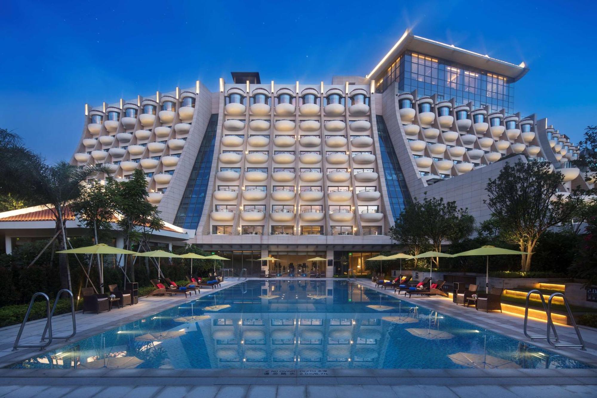 Hilton Shenzhen Shekou Nanhai Buitenkant foto