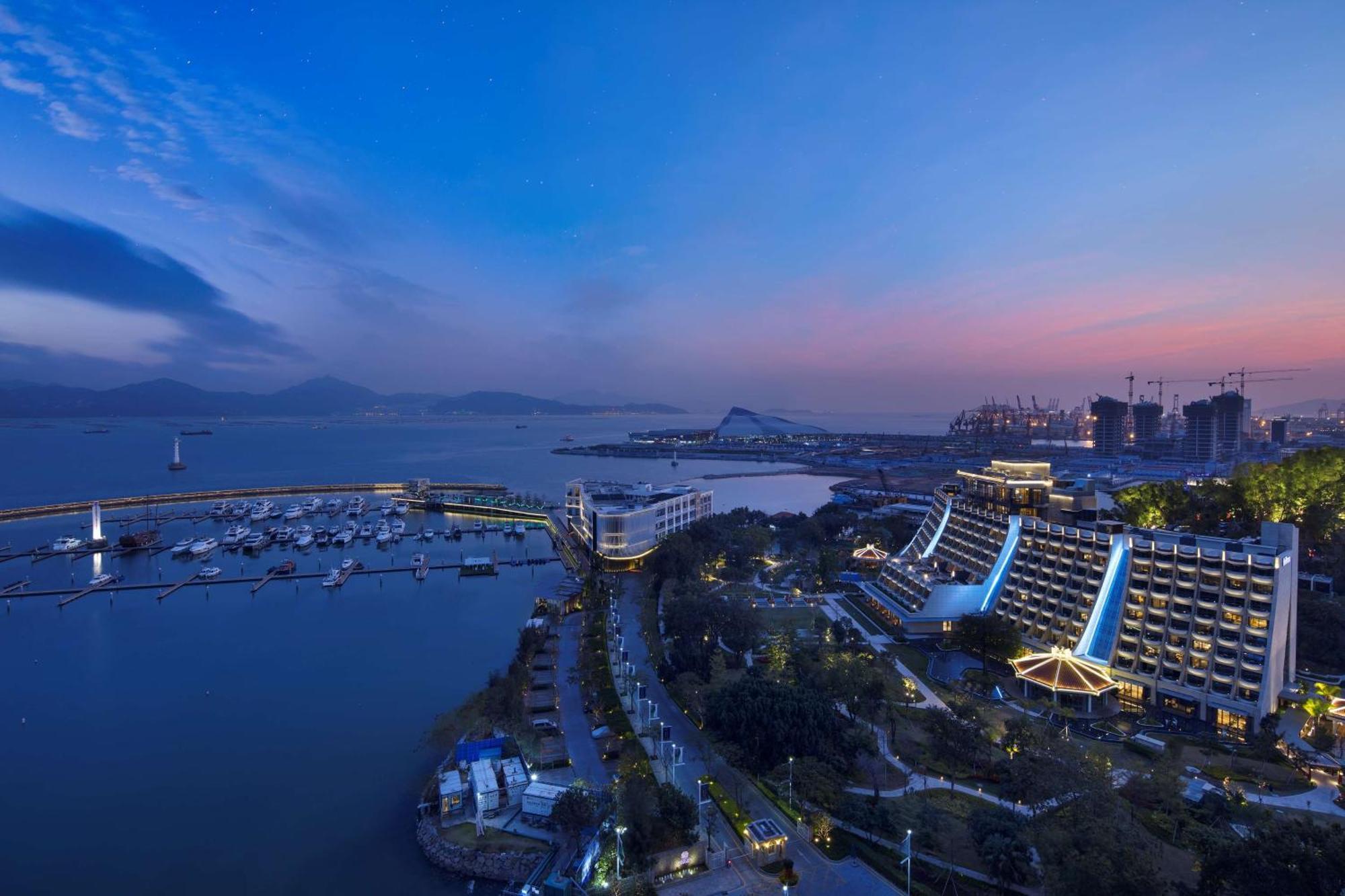 Hilton Shenzhen Shekou Nanhai Buitenkant foto