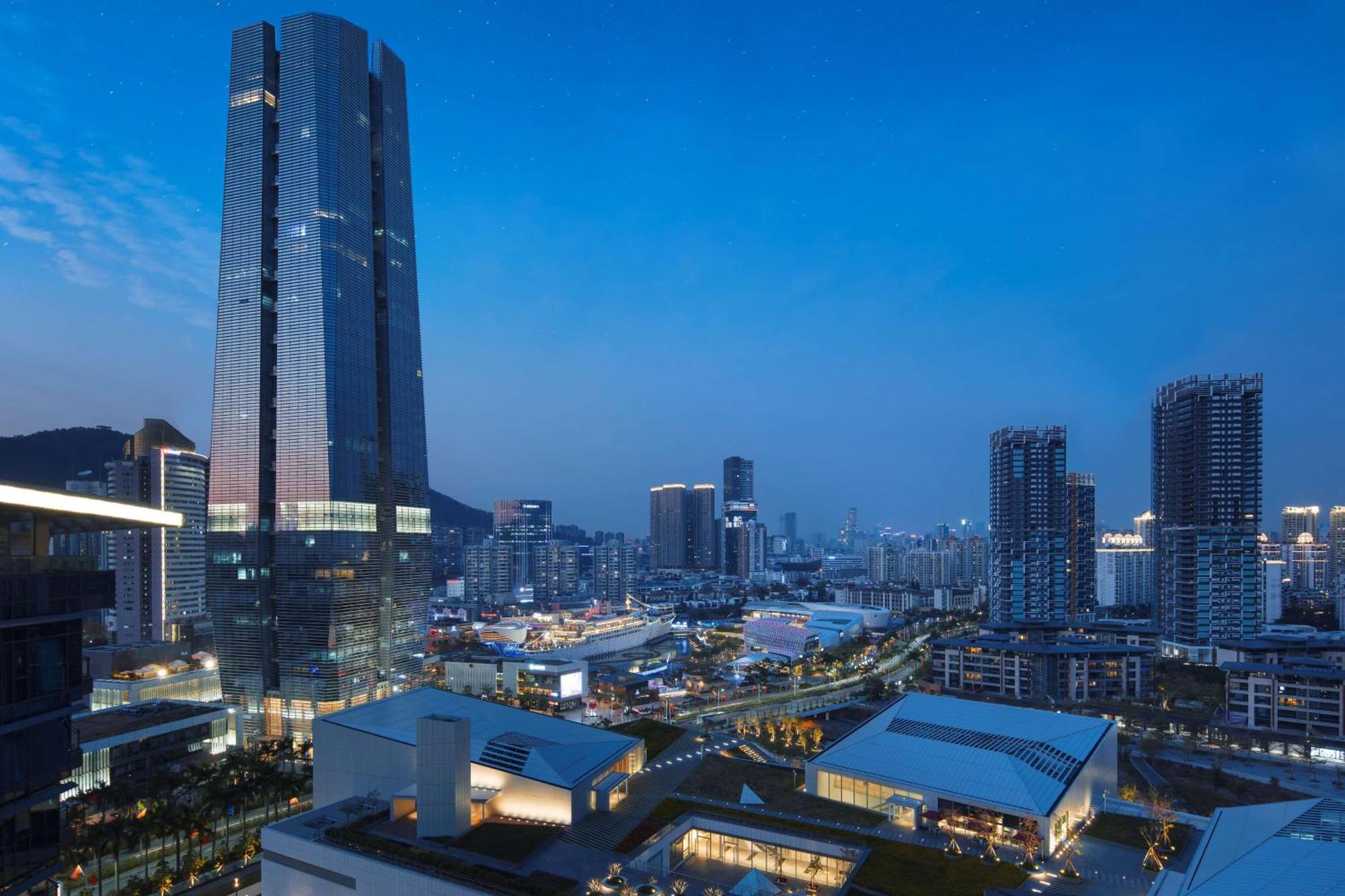 Hilton Shenzhen Shekou Nanhai Buitenkant foto