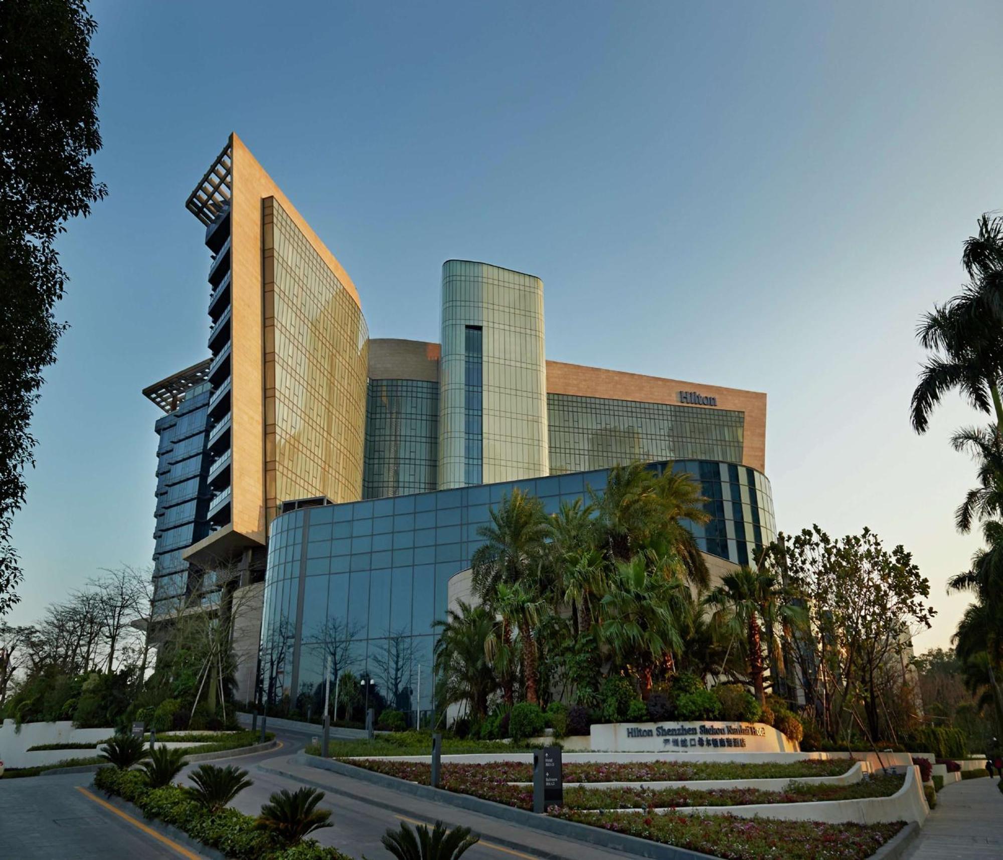 Hilton Shenzhen Shekou Nanhai Buitenkant foto