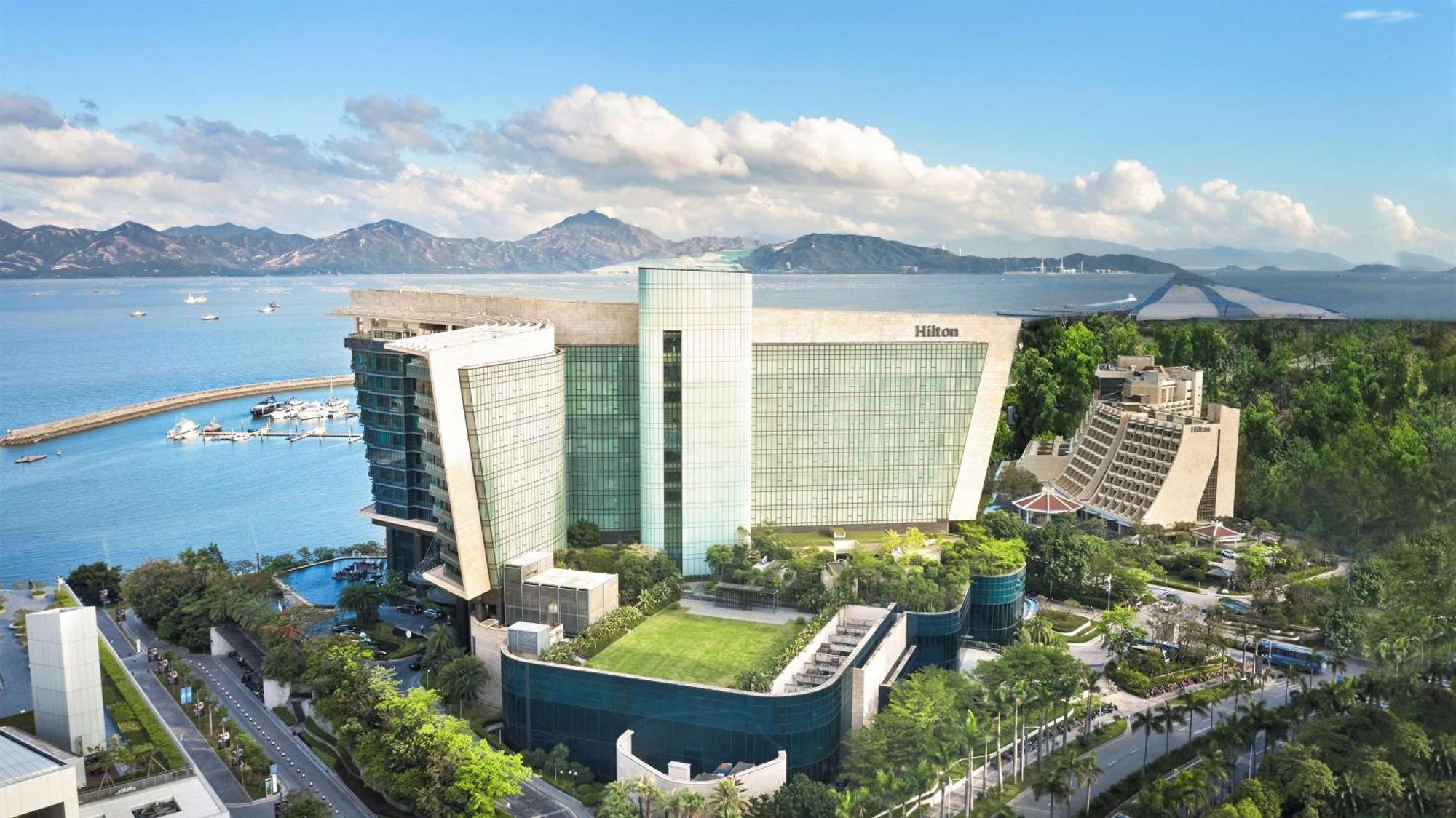 Hilton Shenzhen Shekou Nanhai Buitenkant foto